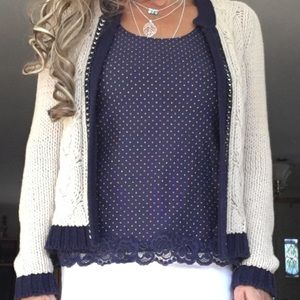 Chico’s Cardigan Tank Bundle Size Small
